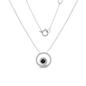 14KW SAPPHIRE CIRCLE EVIL EYE NK(118N11314814SA1)