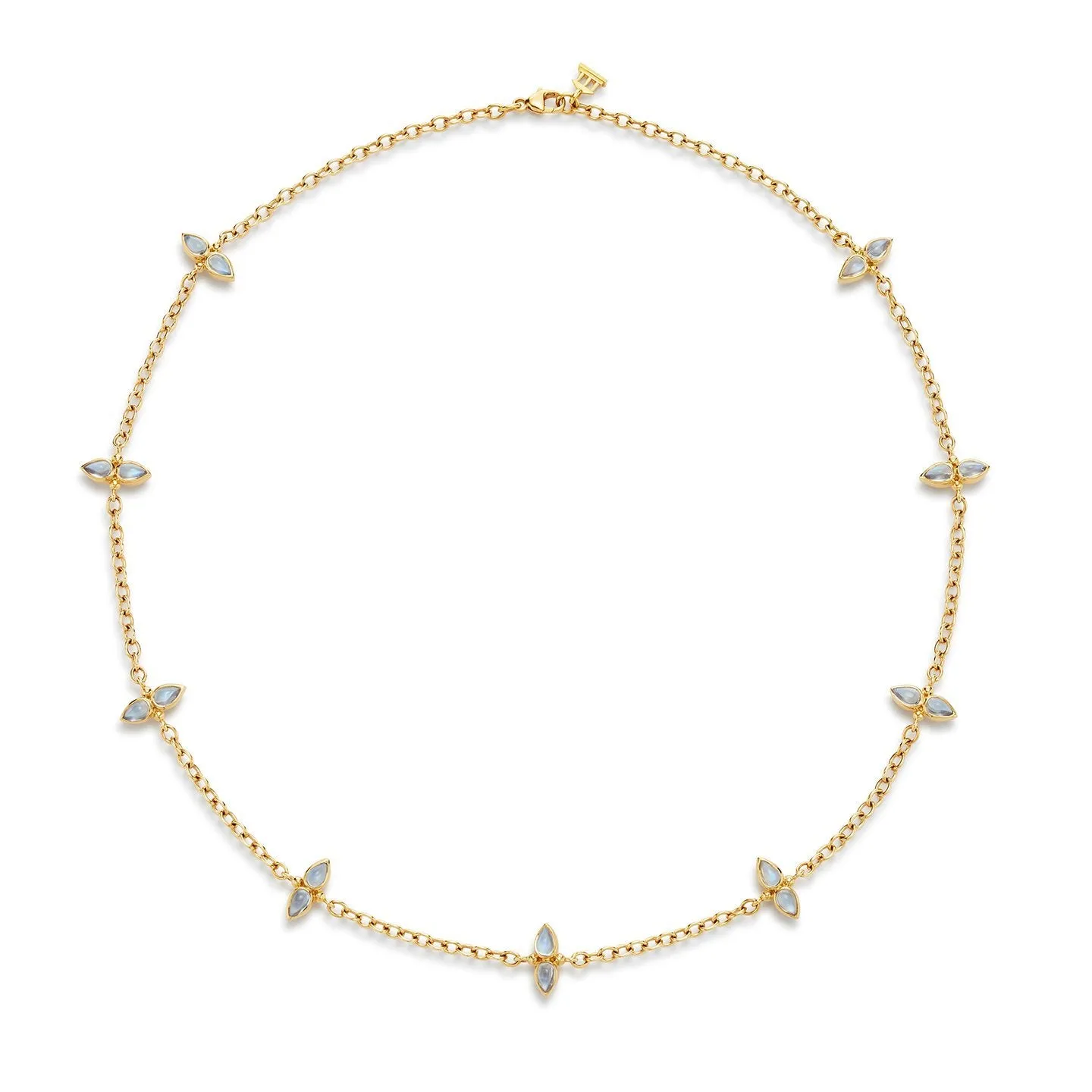 18K Dynasty Moon Longchain Necklace