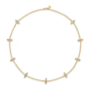 18K Dynasty Moon Longchain Necklace