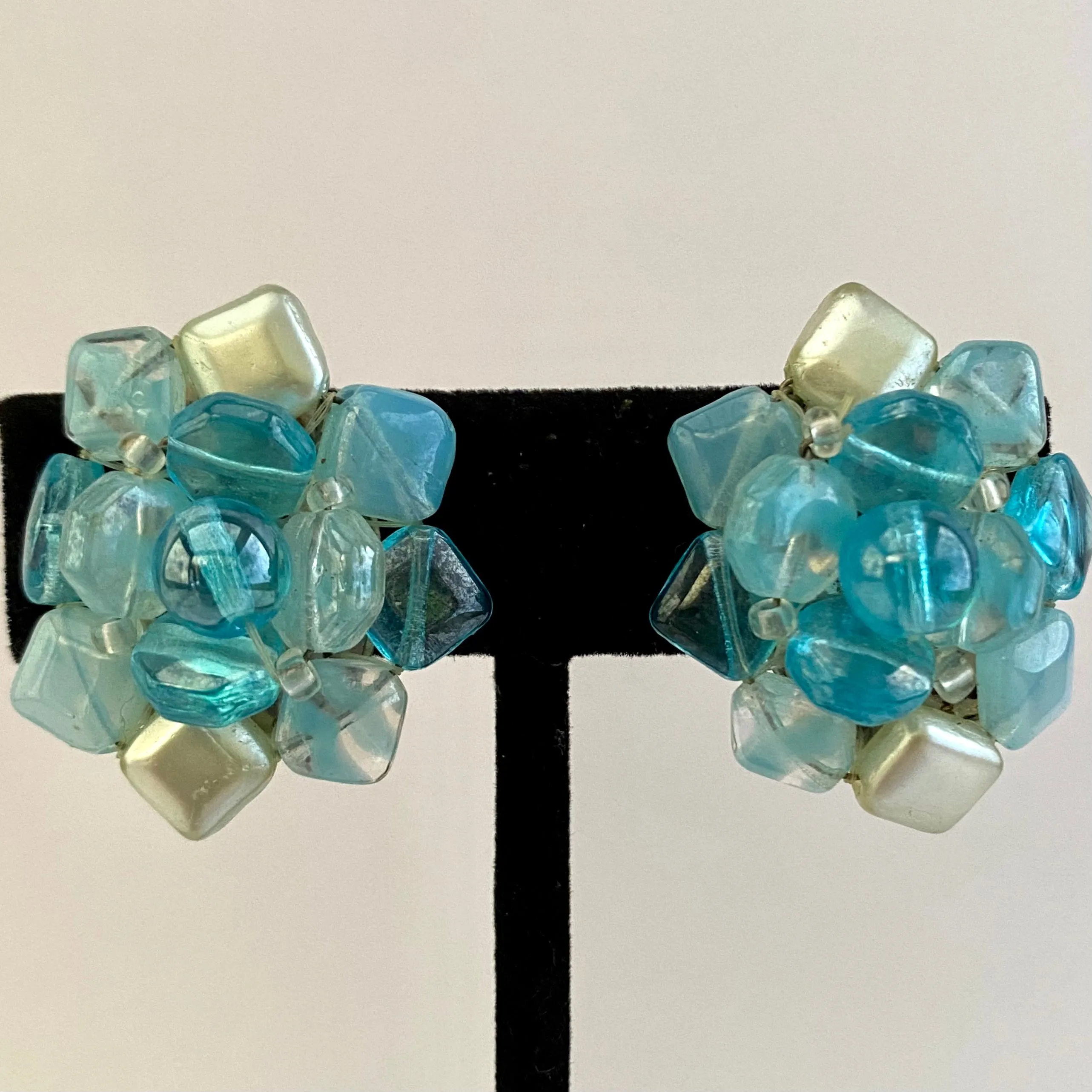 1960s Japan Bead Earrings