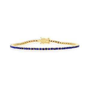 4-Prong Lapis Tennis Bracelet