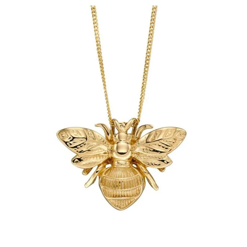 9ct Gold Bee Pendant