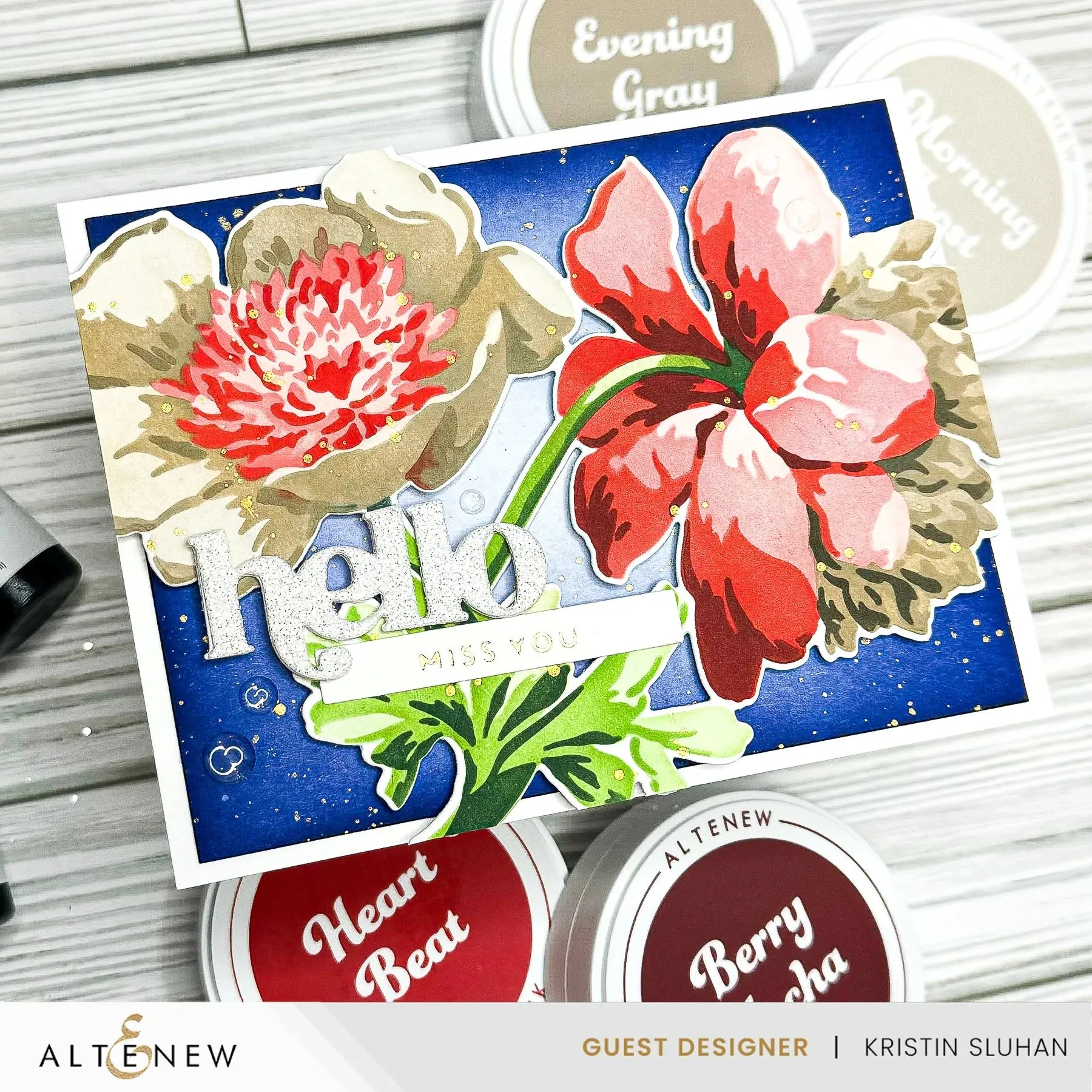 Altenew Tea Party Fresh Dye Ink Pad - Berry Mocha