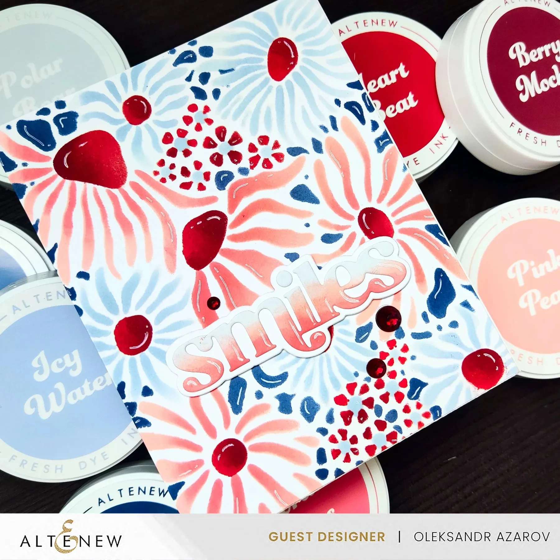 Altenew Tea Party Fresh Dye Ink Pad - Berry Mocha