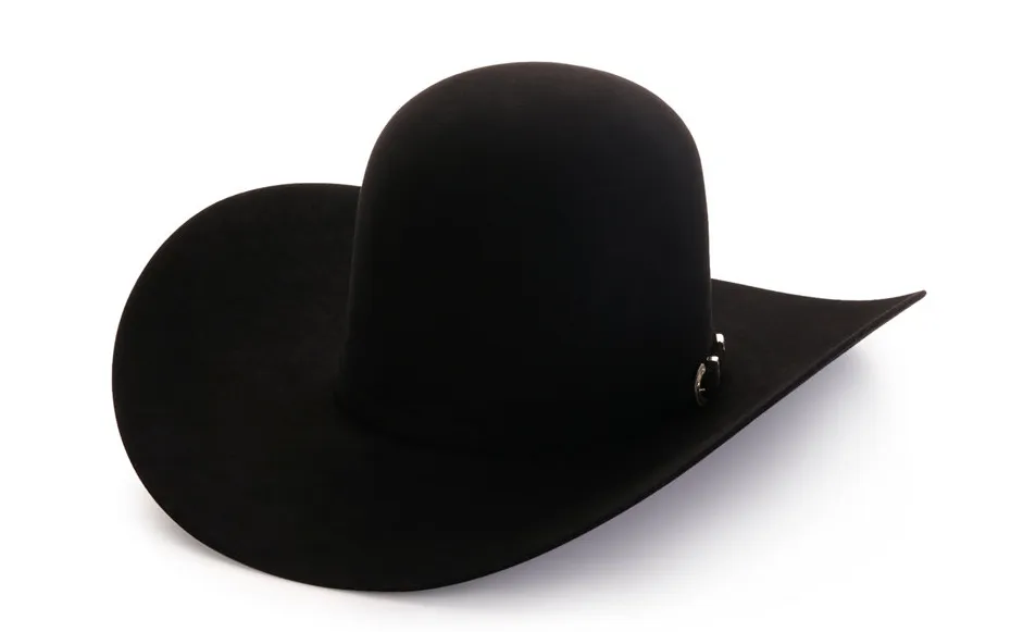 American Hat Company - Open Crown - 40X Black