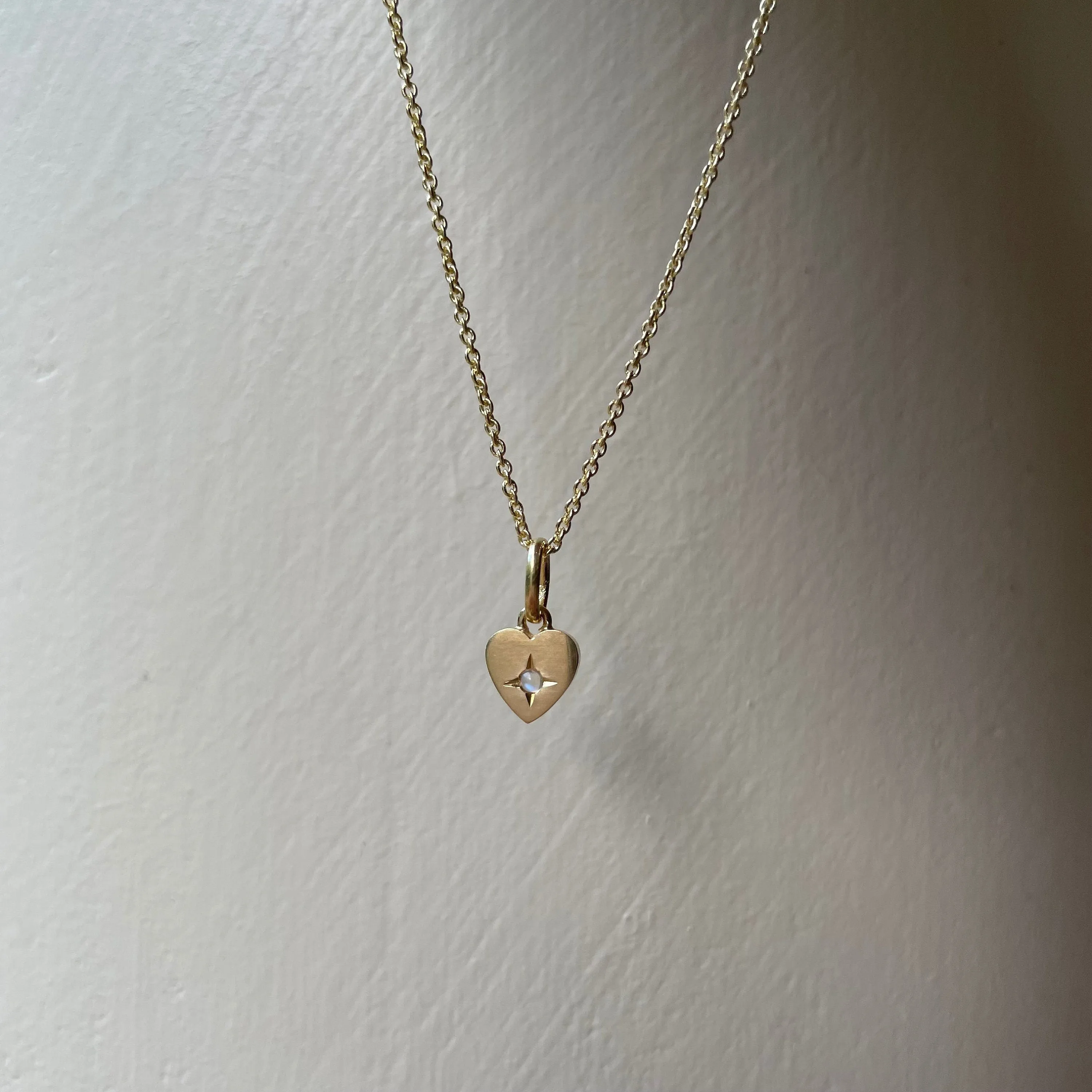 Amour Gold Tiny Heart Necklace