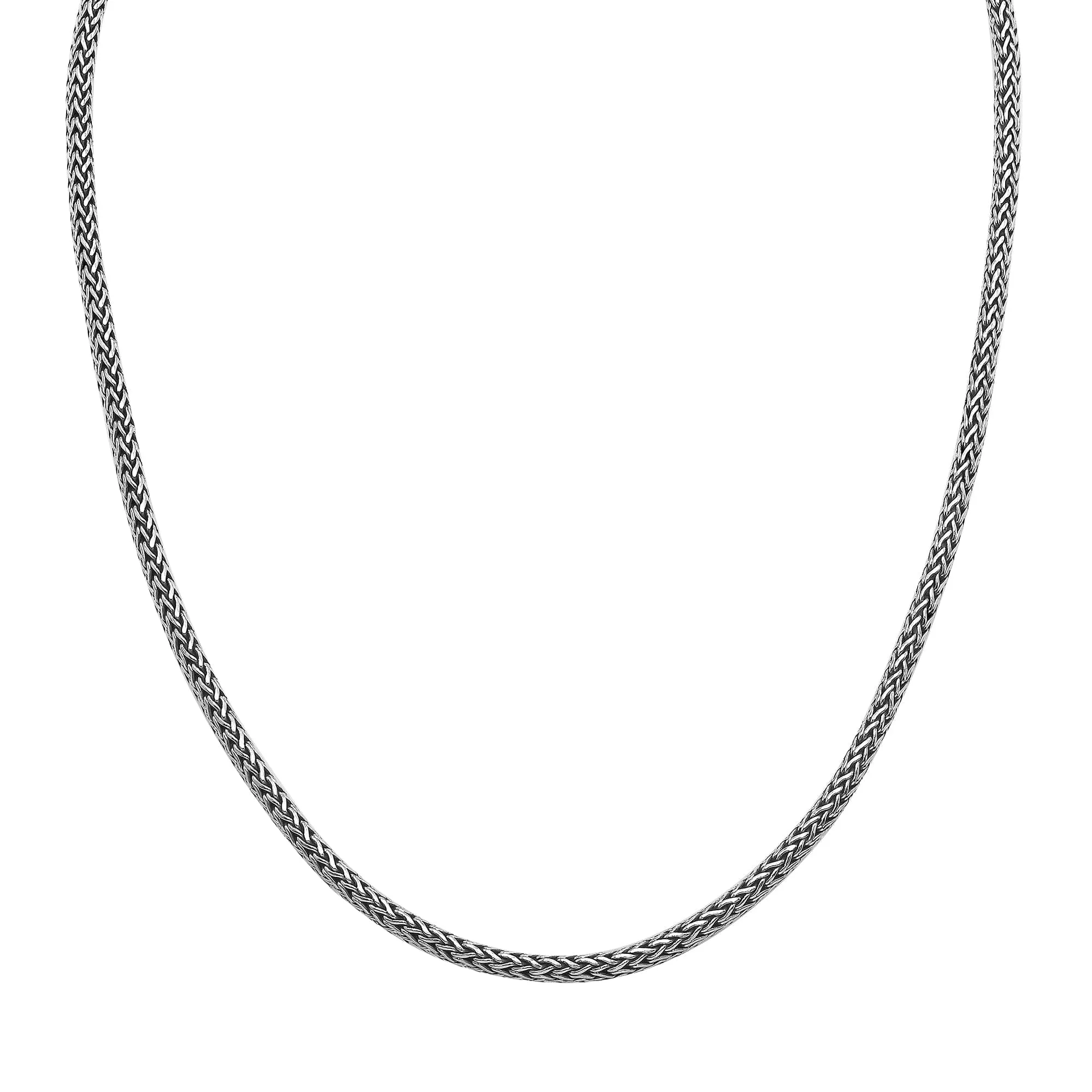 AN-1122-CT Sterling Silver Necklace With Citrine Q.