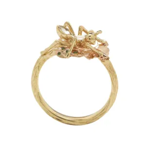 Ant Stackable Ring Diamond