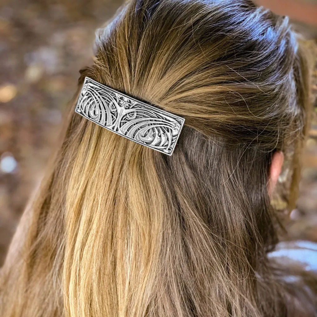 Art Nouveau Weave Barrette