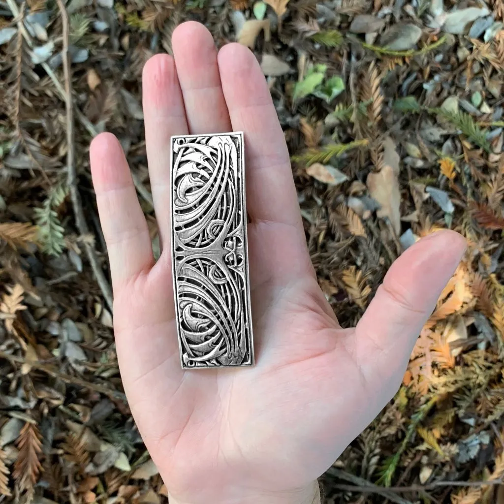 Art Nouveau Weave Barrette