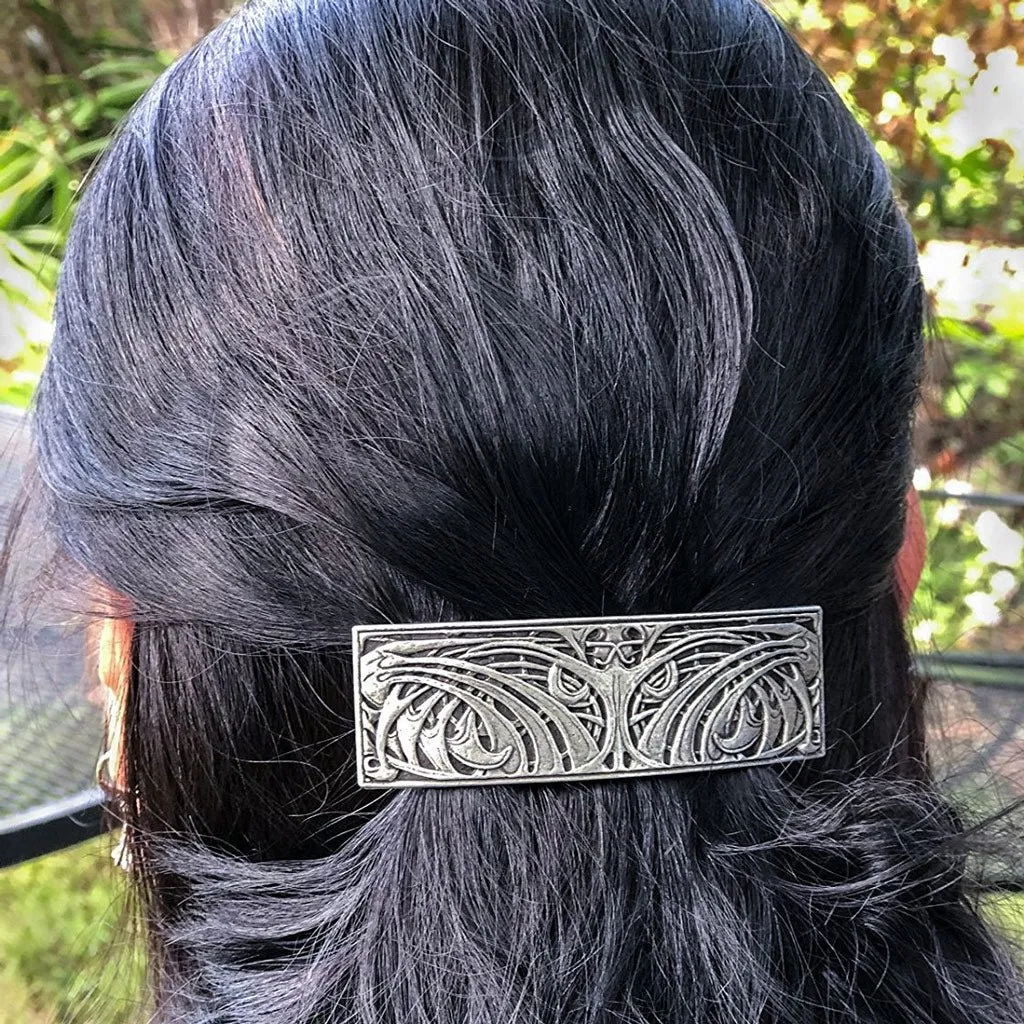 Art Nouveau Weave Barrette