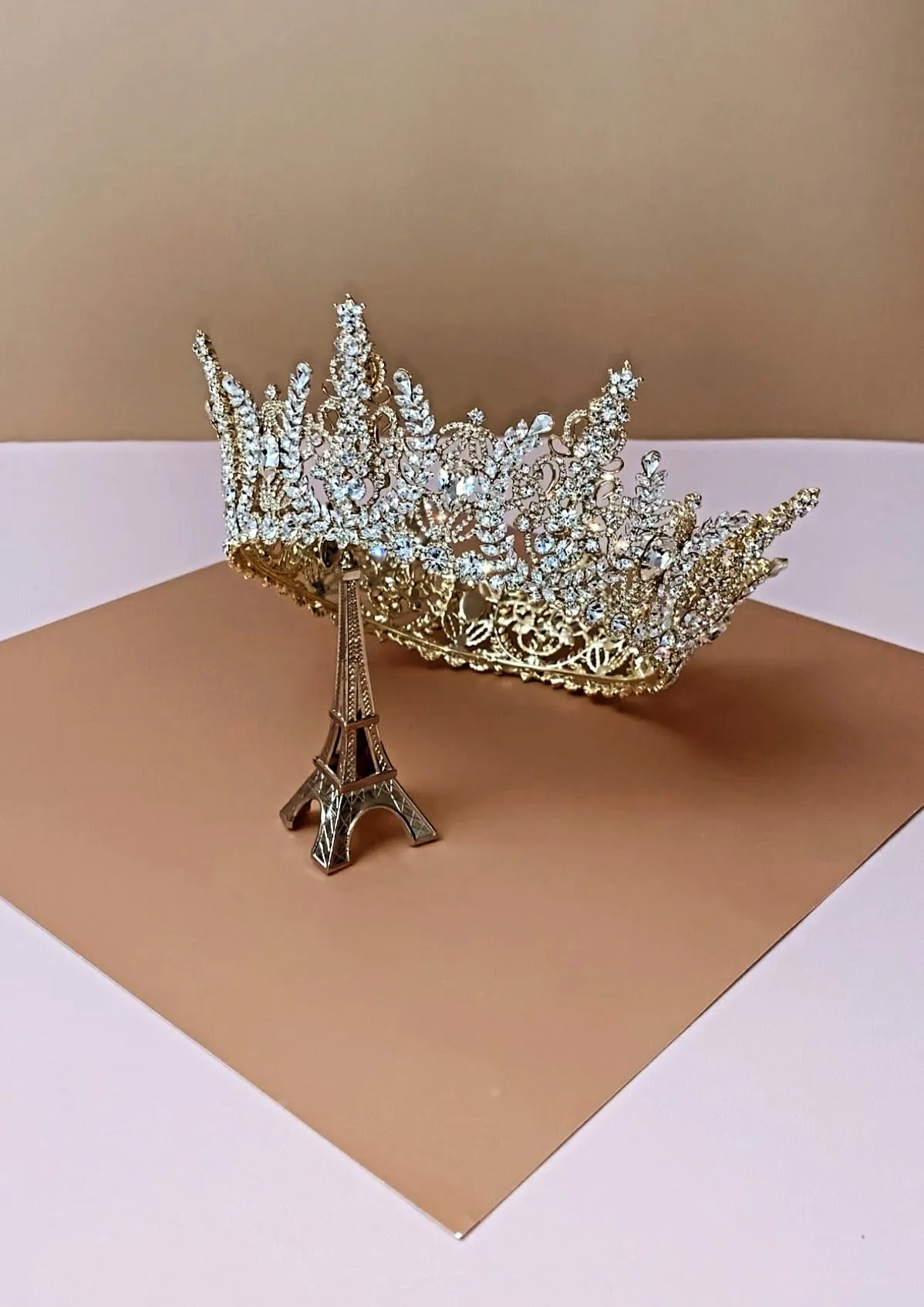 AURORA Full Crown, Swarovski Bridal Full Crown