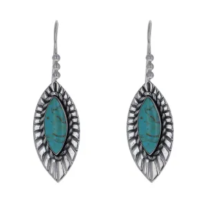 Aztec Turquoise Earrings