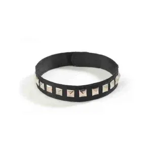 Black Studded Necklace Choker