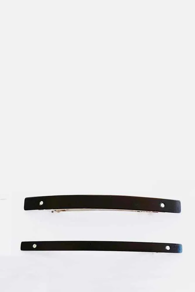 Black XS Barrette 21