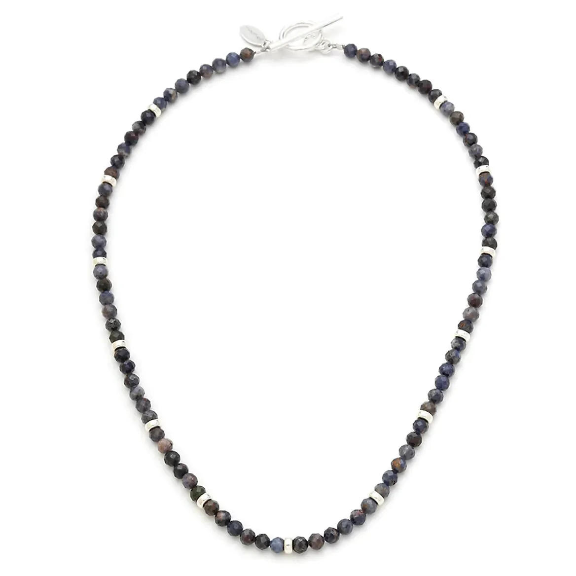 Blue Sapphire Beaded Necklace