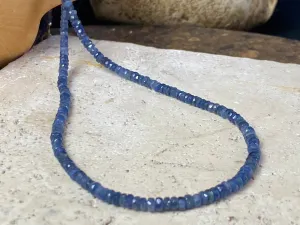 Blue Sapphire Necklace