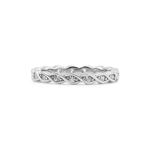 Braided Twist Ring Band