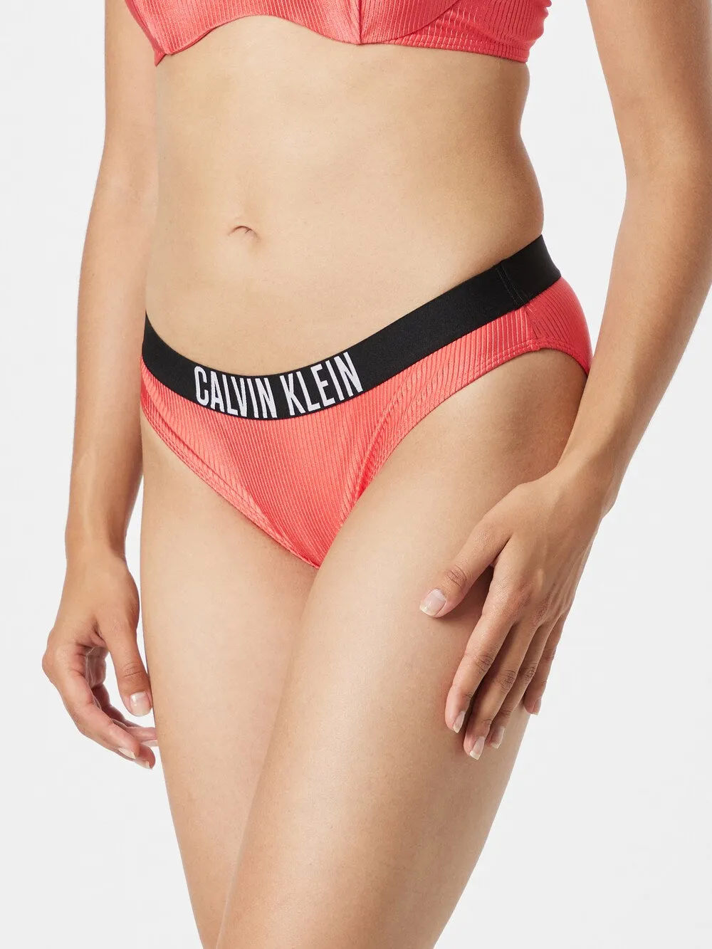 Calvin Klein Intense Power bikini bottom, coral