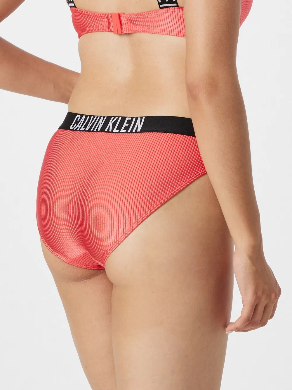 Calvin Klein Intense Power bikini bottom, coral