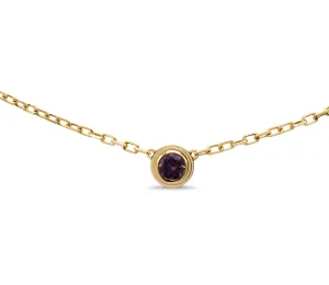 Cartier D'Amour Necklace, Pink Sapphire - 18ct Rose Gold