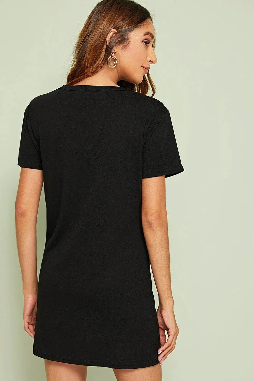 Choker Tee dress