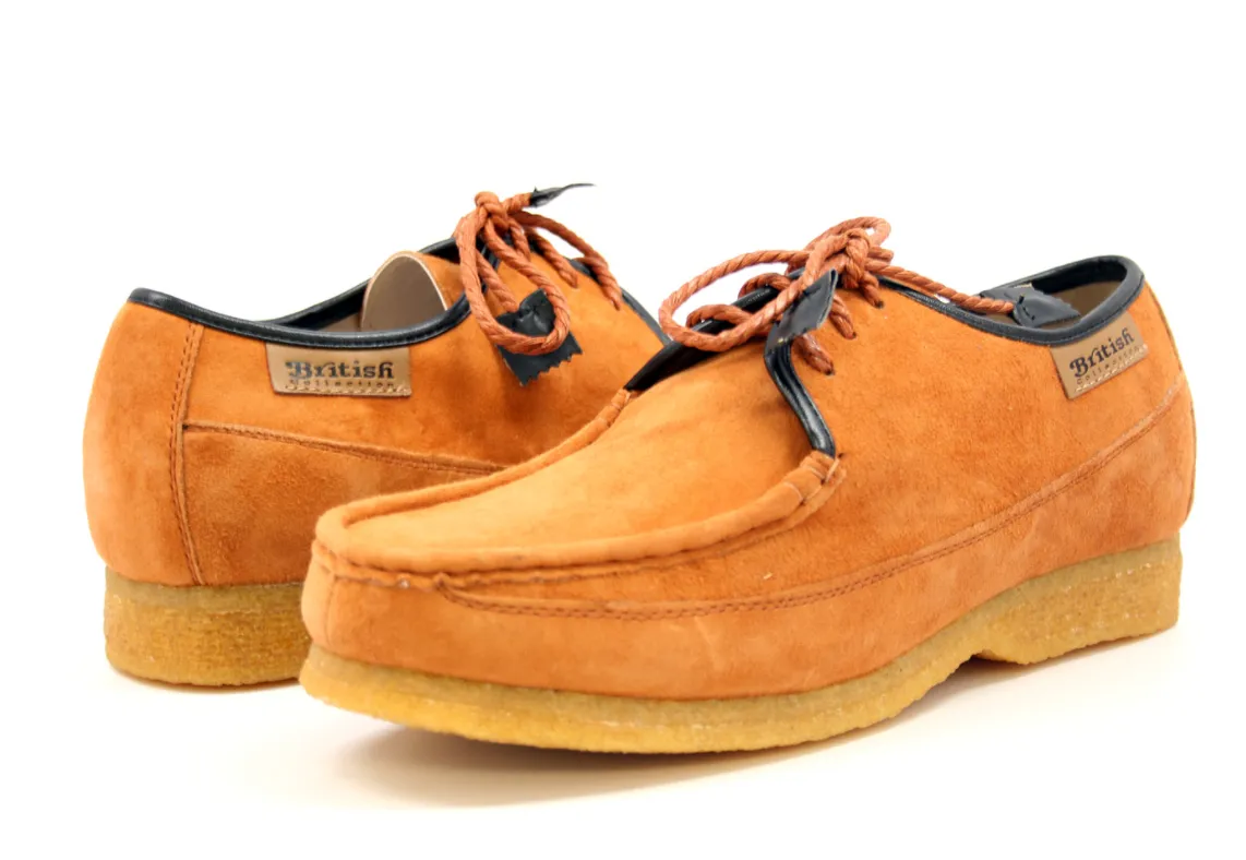 Crown Suede Lace-Up Shoe by The British Collection: Timeless Style and Comfort