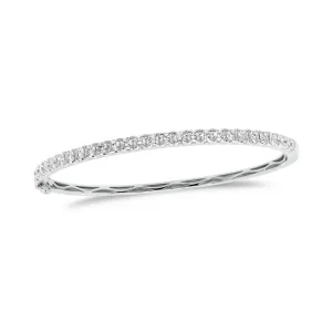 Diamond Medium Classic Bangle Bracelet