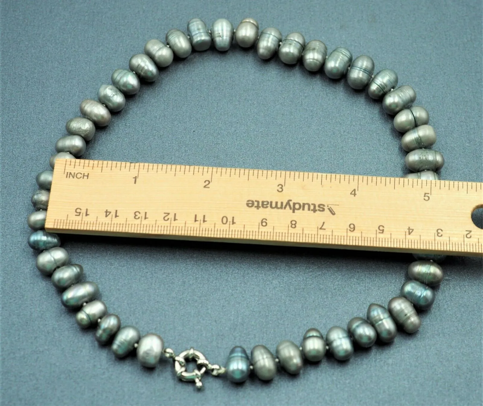 Dyed Freshwater Single Strand Pearl Necklace