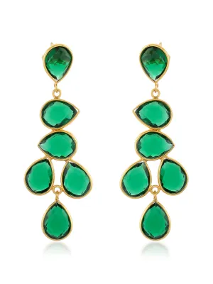 Emerald Sheena earrings