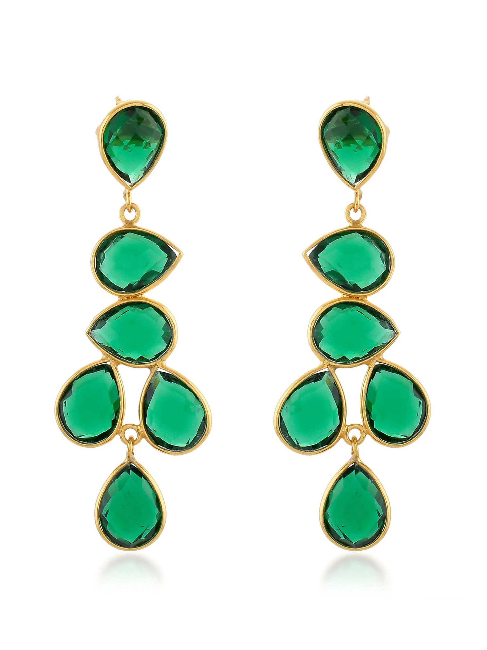 Emerald Sheena earrings