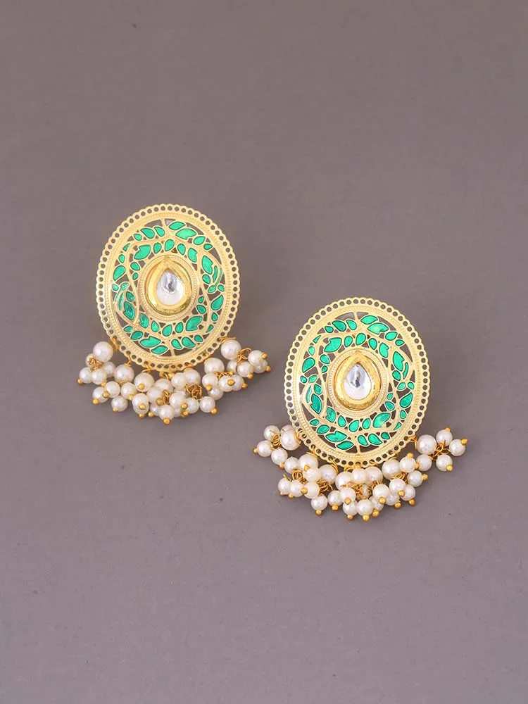 Emerald  Yatika Studs