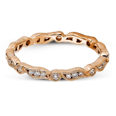 Fashion Ring In 18k Gold With Diamonds