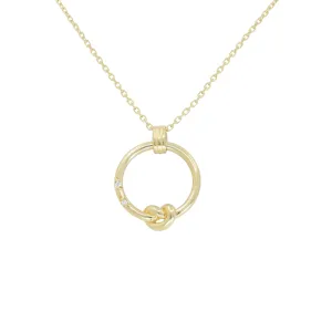 Forever Tied Gold Necklace