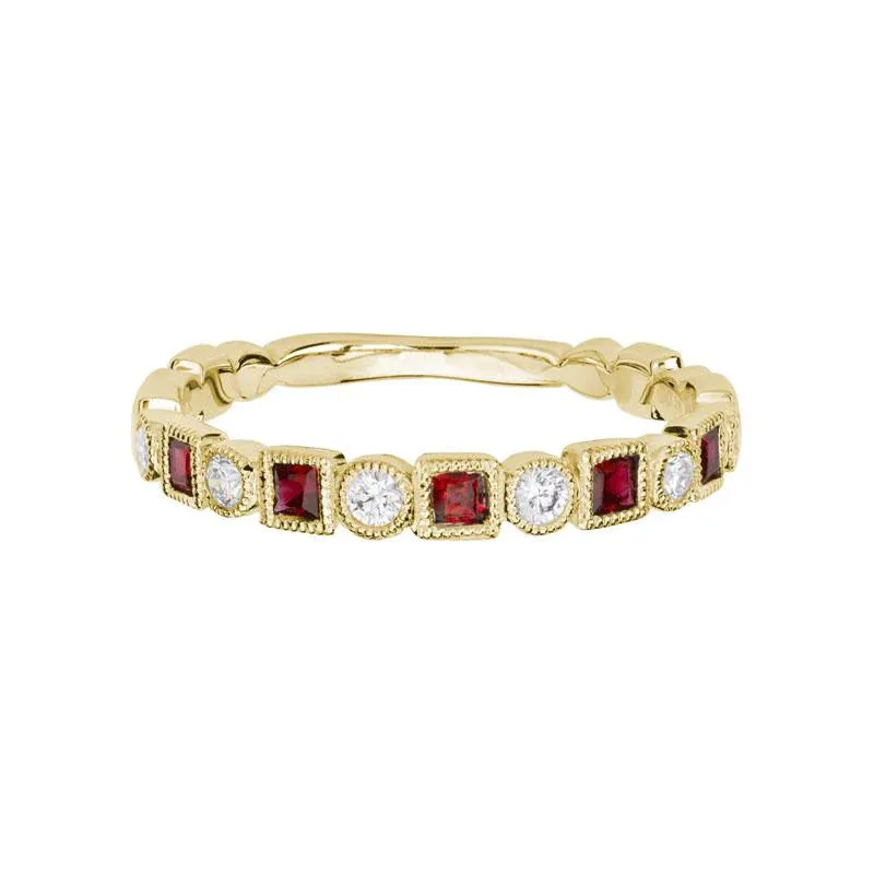 Gemstone Stackable Ring