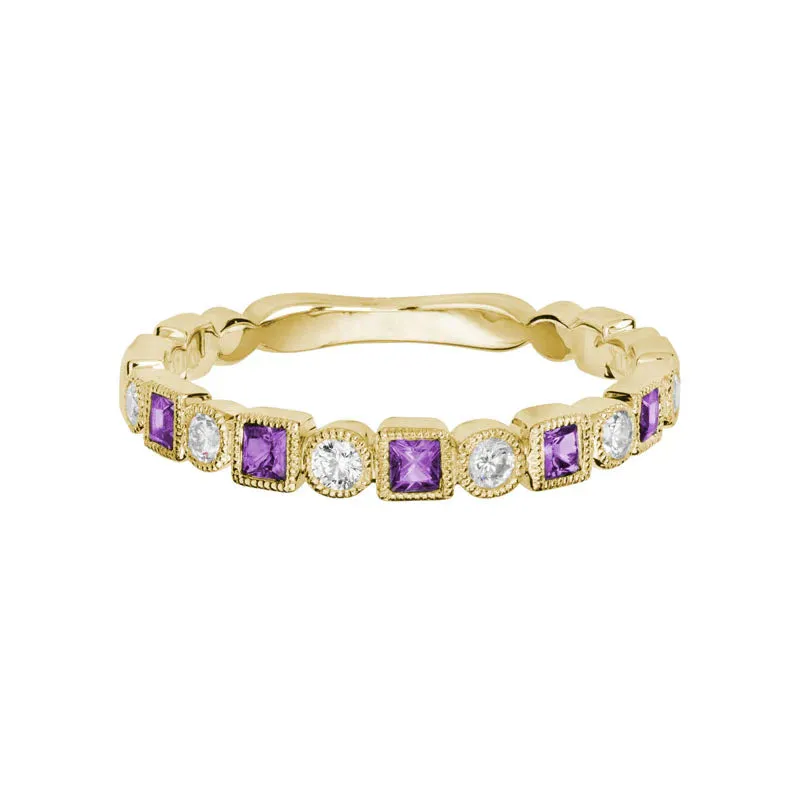 Gemstone Stackable Ring