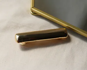 Gold Metal Square Barrette