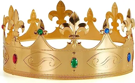 Gold Regal King Crown