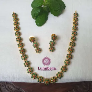 Green Necklace Set