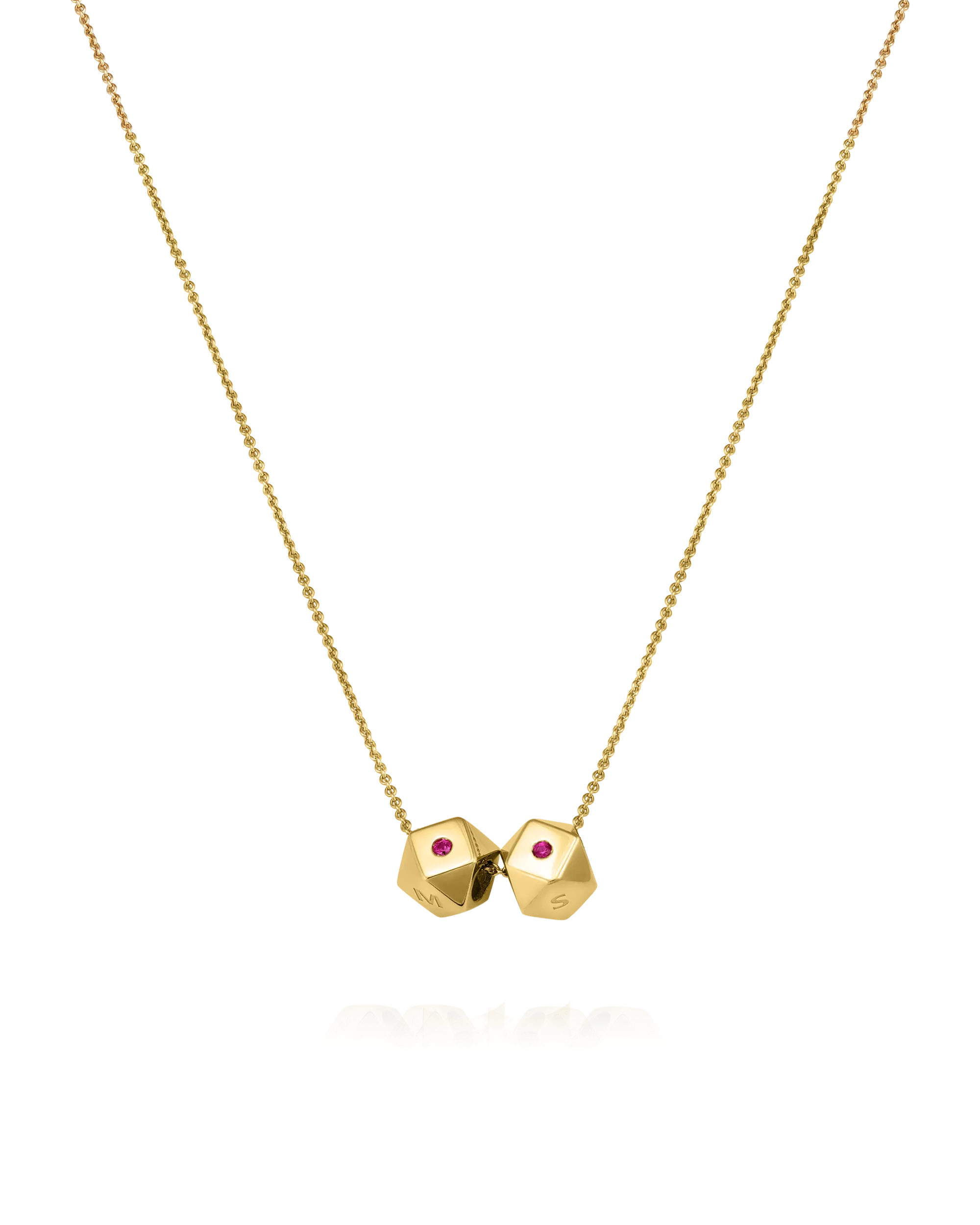 Hedra Necklace - 14K Yellow Gold