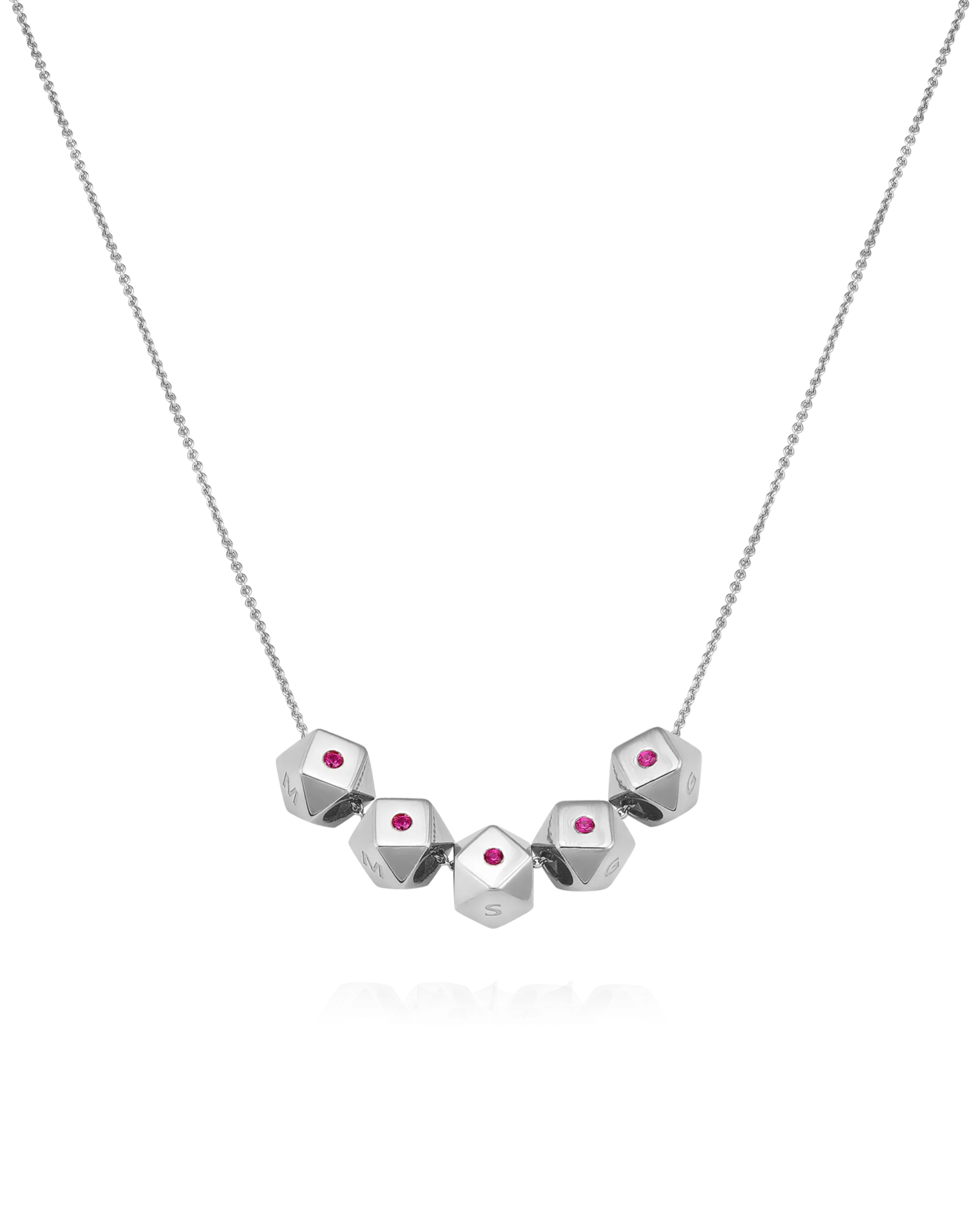 Hedra Necklace - 925 Sterling Silver