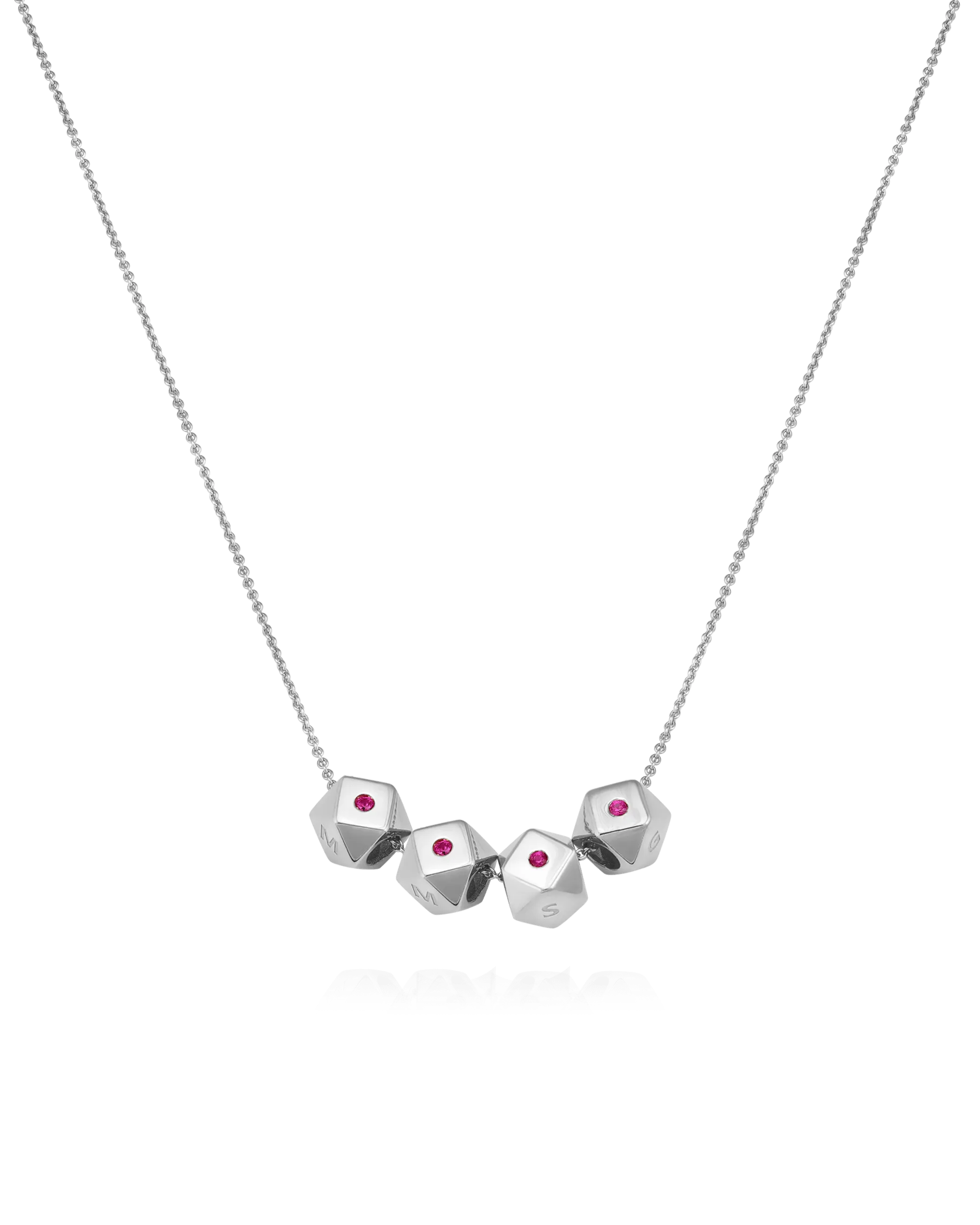 Hedra Necklace - 925 Sterling Silver