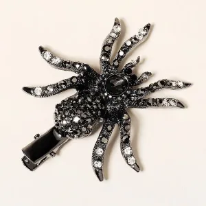 Jeweled Spider Hair Clip