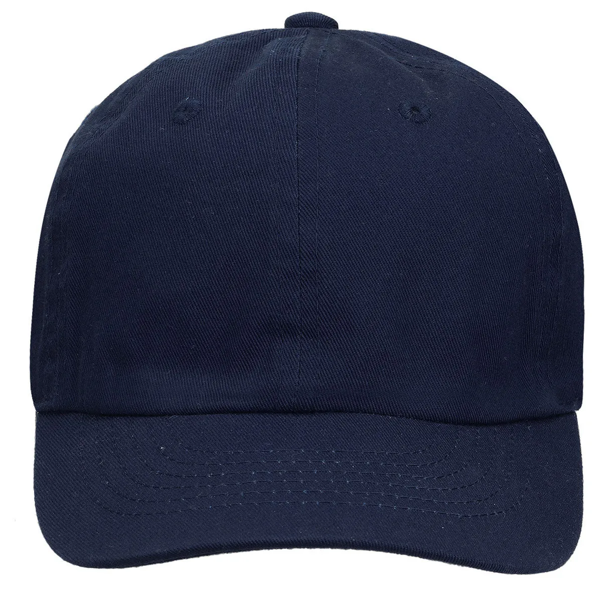 Kids Baseball Cap Cotton Adjustable Size - Navy