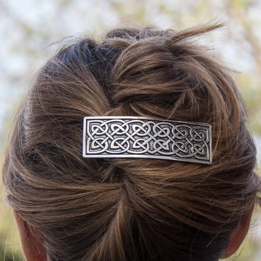 Large Celtic Barrette