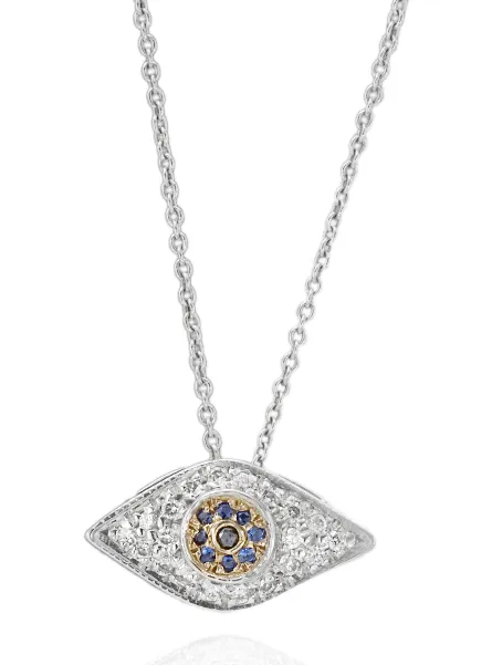 Lisa Nik Evil Eye Necklace