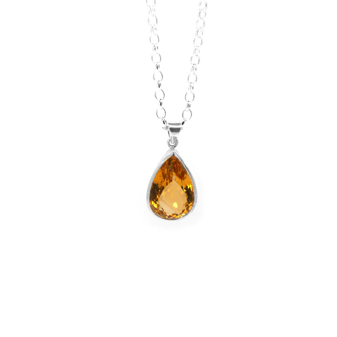 Maxi Citrine Water Necklace