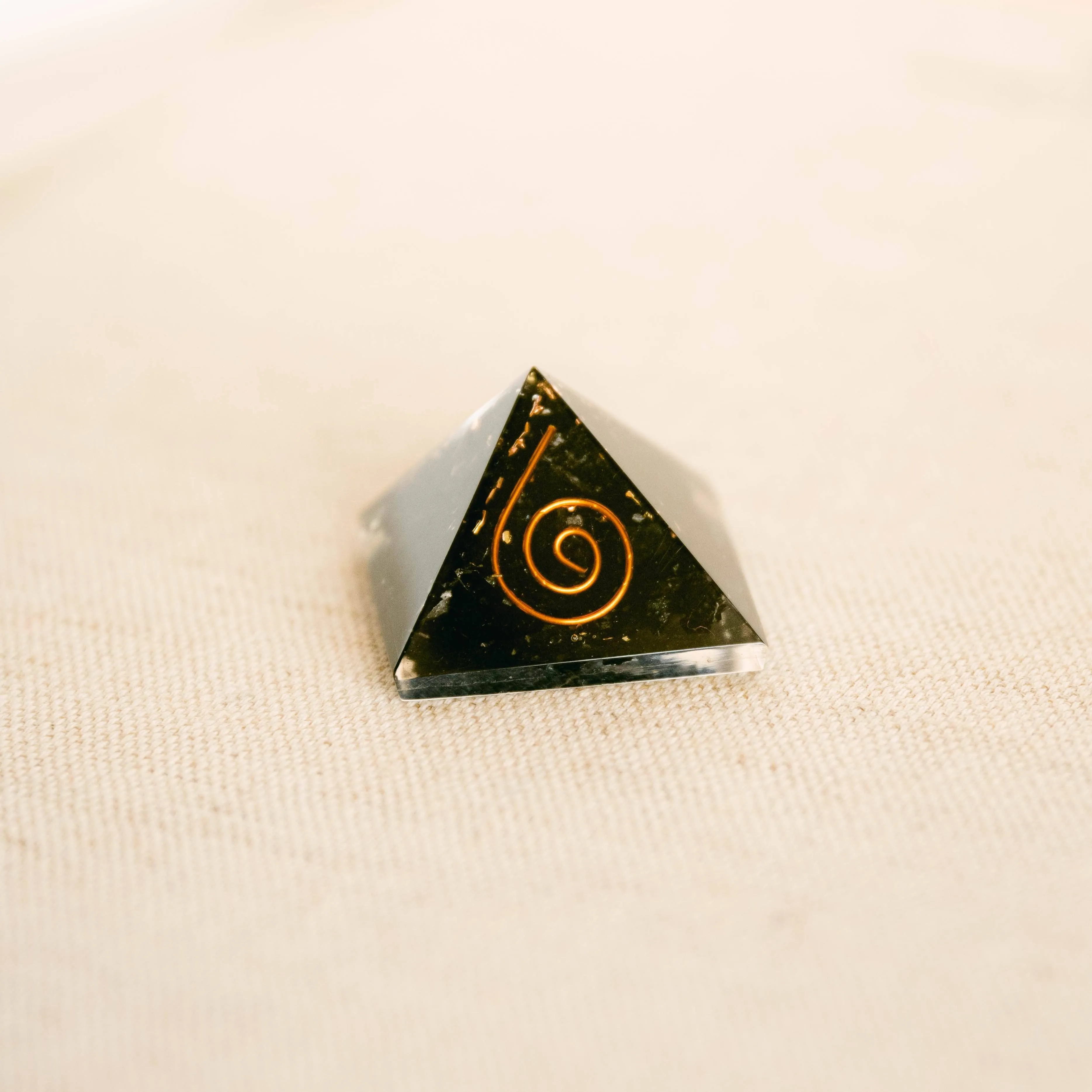 Mini Gemstone Orgone Pyramid by Tiny Rituals