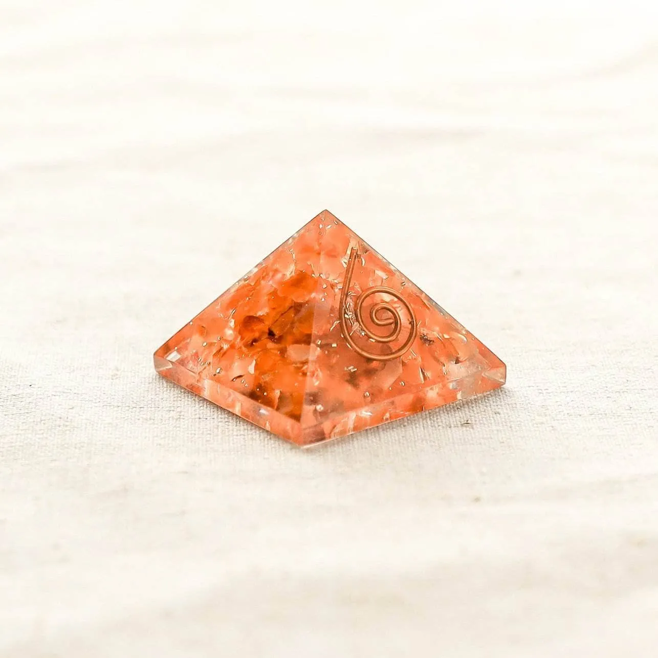 Mini Gemstone Orgone Pyramid by Tiny Rituals