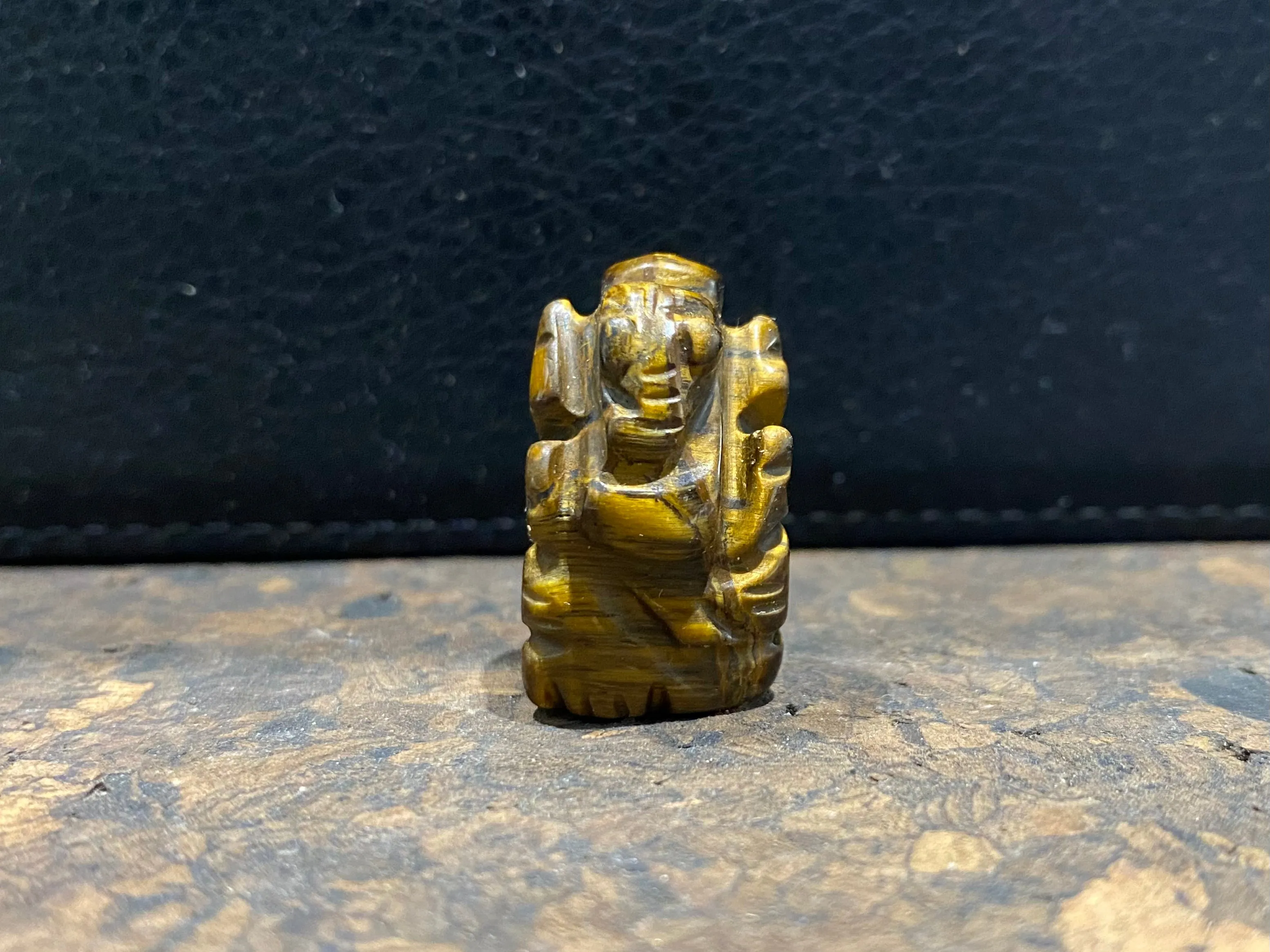 Miniature Stone Ganesh Statues